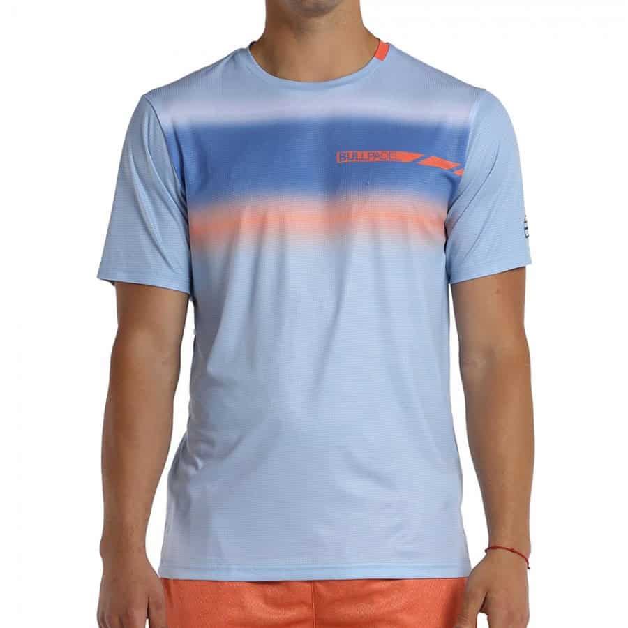 Bullpadel T-shirt Lacar Glacier Blue