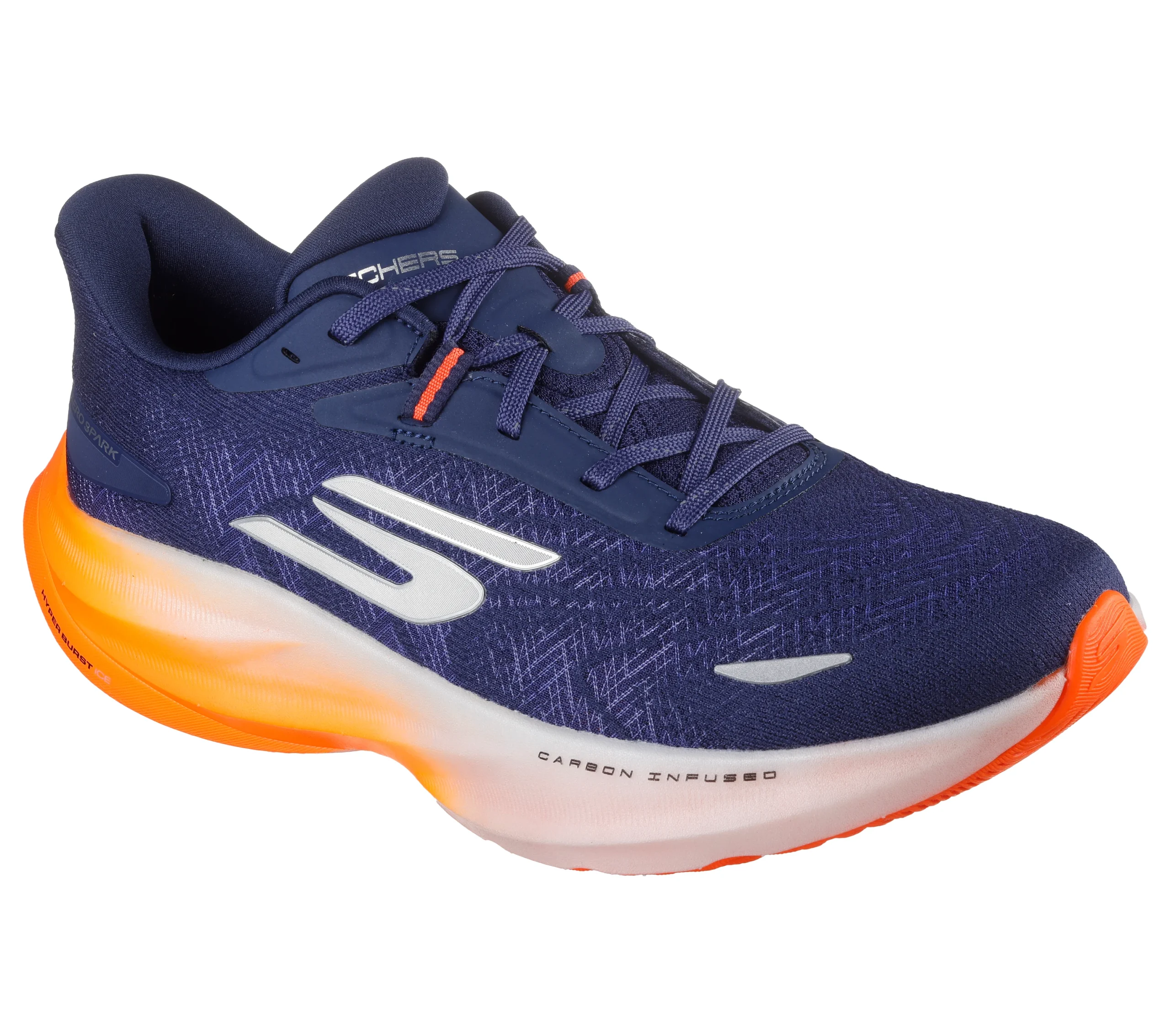 SKECHERS AERO SPARK (NAVY/ORANGE)