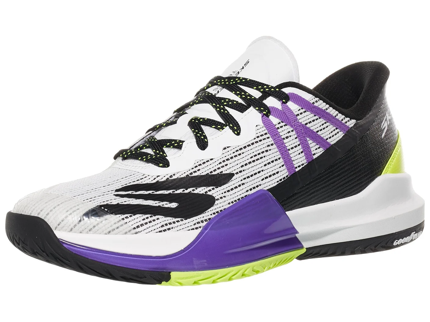 SKECHERS BASELINE BULLY (WHITE/BLACK/PURPLE)