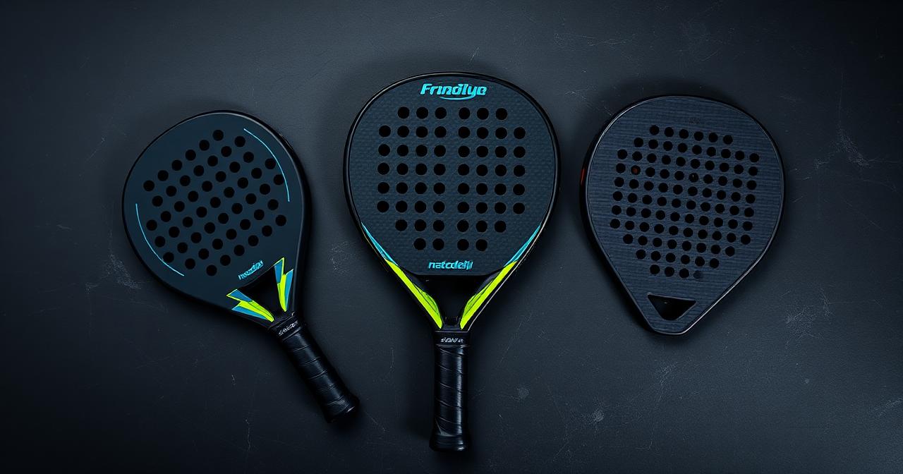 Padel Racket Shapes Explained: Round vs Teardrop vs Diamond