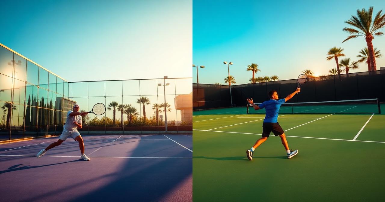 Padel vs Tennis: What’s the Difference? (UAE Player’s Guide)